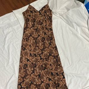 Nili Lotan Long Paisley Dress